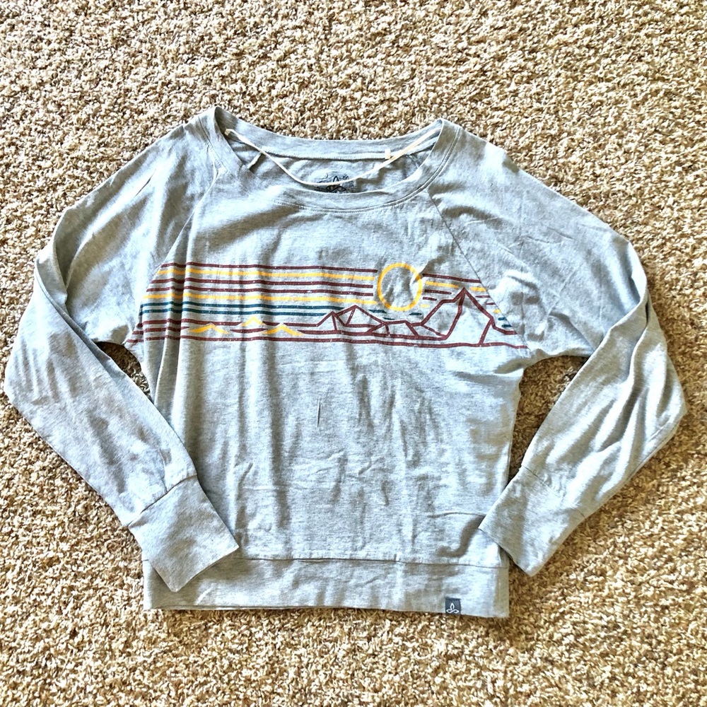 NWT Prana small long sleeve cotton shirt